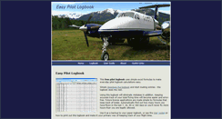 Desktop Screenshot of easypilotlogbook.com